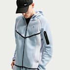 Nike Tech Men's Color-Block Full-Zip Fleece Windrunner Jacket